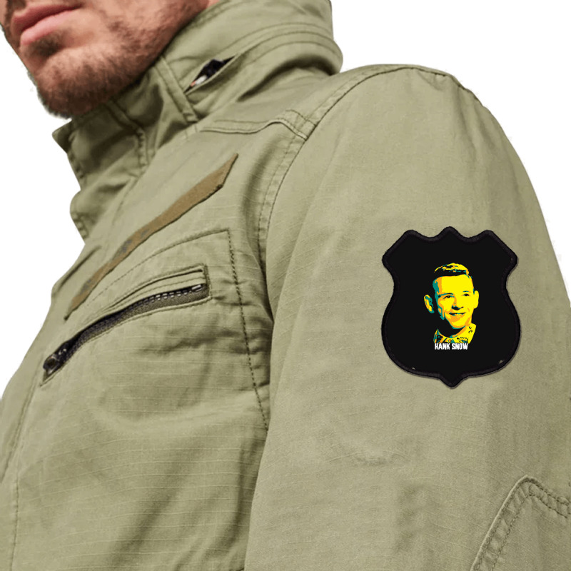 Hank Snow Clarence Eugene Snow The Singing Ranger The Yodeling Ranger  Shield Patch | Artistshot