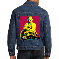 Hank Snow Clarence Eugene Snow The Singing Ranger The Yodeling Ranger  Men Denim Jacket | Artistshot