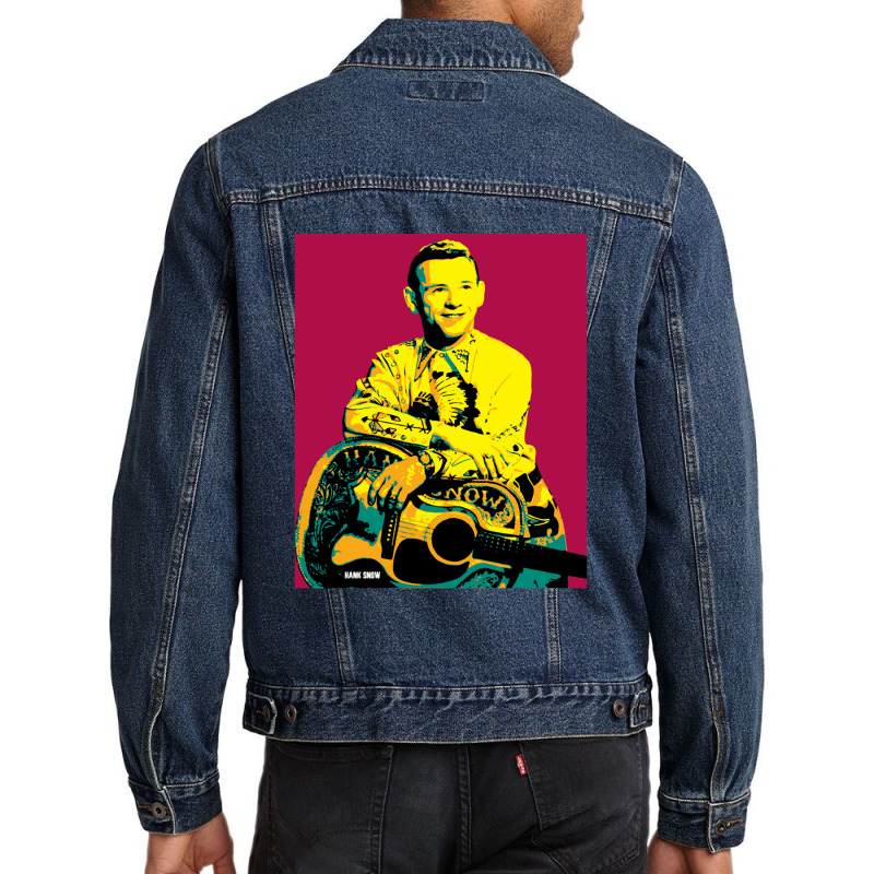 Hank Snow Clarence Eugene Snow The Singing Ranger The Yodeling Ranger  Men Denim Jacket | Artistshot