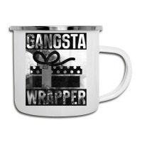 Gangsta Wrapper Gangster Rap Gift Vintage Christmas T Shirt Camper Cup | Artistshot