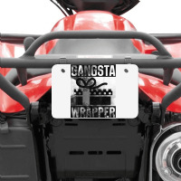 Gangsta Wrapper Gangster Rap Gift Vintage Christmas T Shirt Atv License Plate | Artistshot