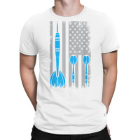 Darts Flag Usa Dartboard Dart Player T Shirt T-shirt | Artistshot