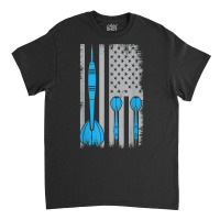 Darts Flag Usa Dartboard Dart Player T Shirt Classic T-shirt | Artistshot