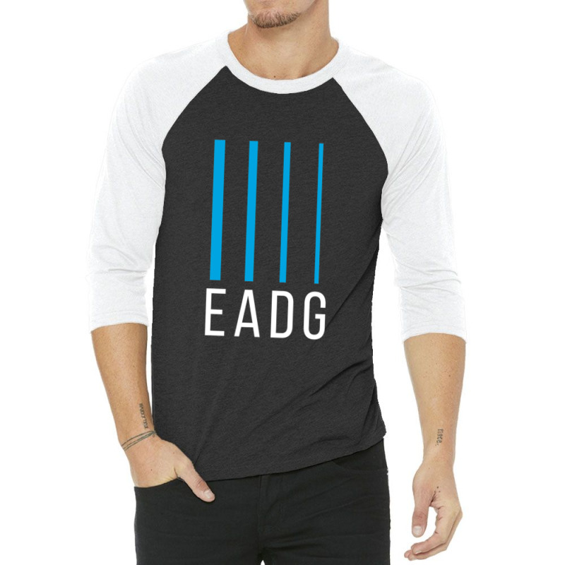 Bass Guitarist Gift - Eadg 4 String Classic 3/4 Sleeve Shirt by AubreyBarfield | Artistshot