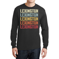 Lexington Tennessee Lexington Tn Retro Vintage Text Long Sleeve Shirts | Artistshot