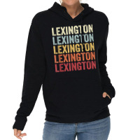 Lexington Tennessee Lexington Tn Retro Vintage Text Lightweight Hoodie | Artistshot