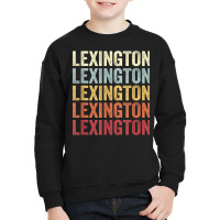 Lexington Tennessee Lexington Tn Retro Vintage Text Youth Sweatshirt | Artistshot