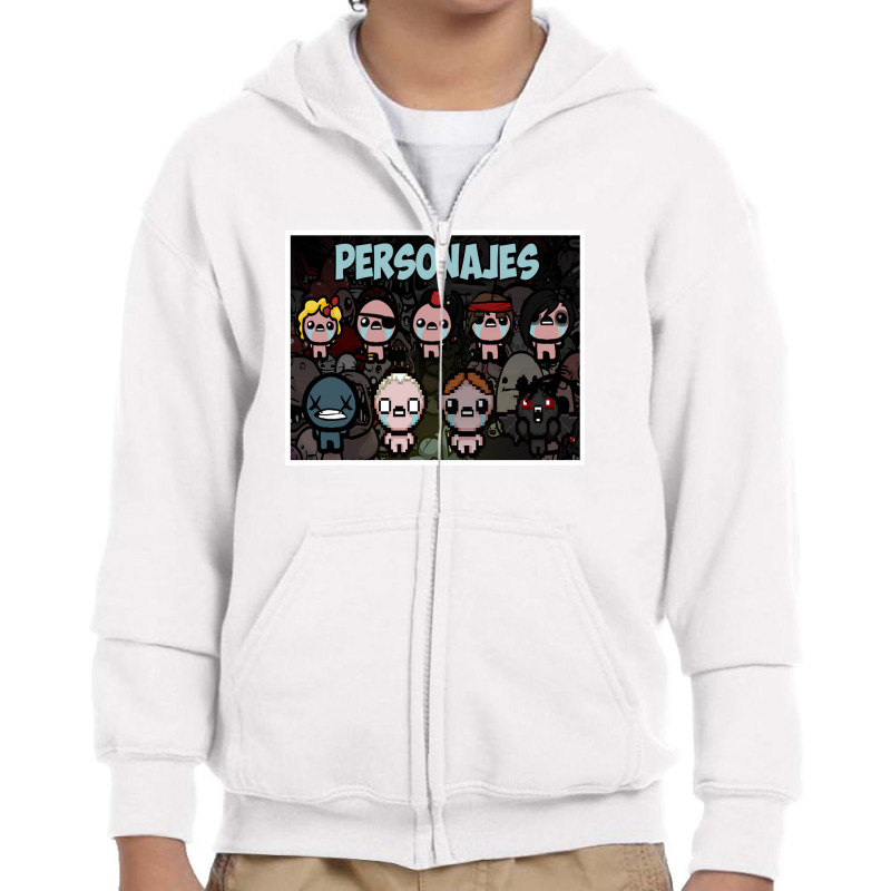 The Binding Of Isaac Youth Zipper Hoodie by dianasal | Artistshot