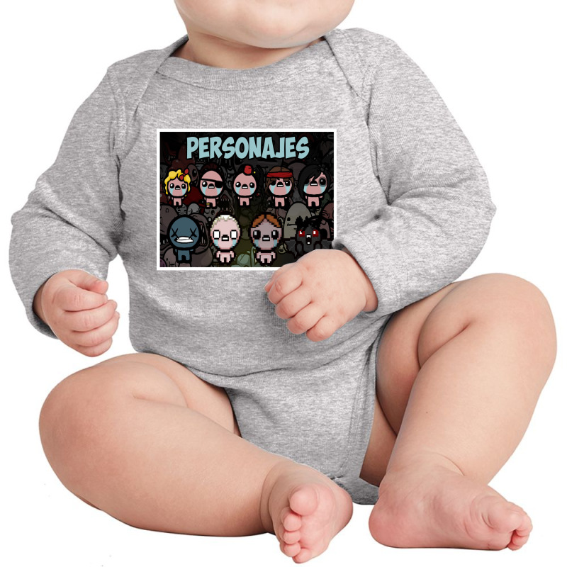 The Binding Of Isaac Long Sleeve Baby Bodysuit by dianasal | Artistshot