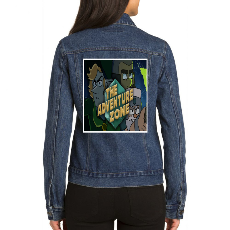 The Adventure Zone Ladies Denim Jacket by dianasal | Artistshot