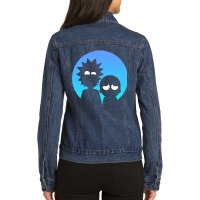 Zombie Movie Ladies Denim Jacket | Artistshot