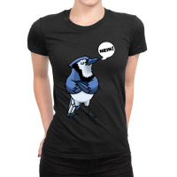 Blue Jay Bird T- Shirt Blue Jay Bird Cyanocitta Cristata T- Shirt Ladies Fitted T-shirt | Artistshot