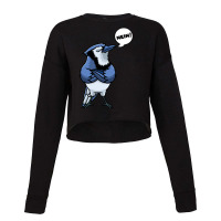 Blue Jay Bird T- Shirt Blue Jay Bird Cyanocitta Cristata T- Shirt Cropped Sweater | Artistshot