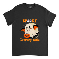 Funny Spooky Library Aide One Classic T-shirt | Artistshot