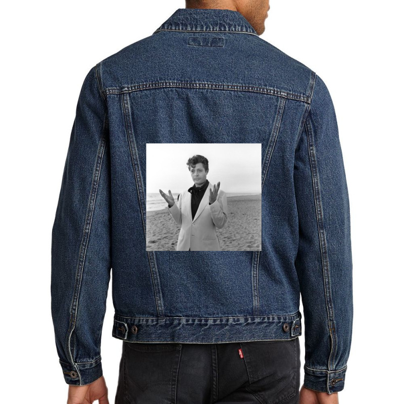 Marcello Mastroianni 02 Gift Men Denim Jacket | Artistshot