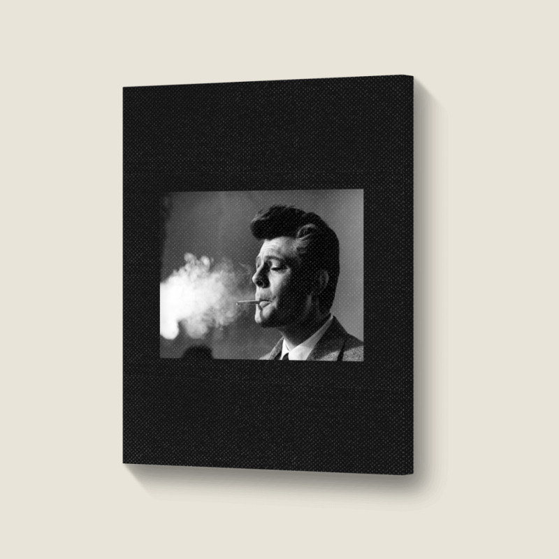 Marcello Mastroianni Gift Portrait Canvas Print | Artistshot