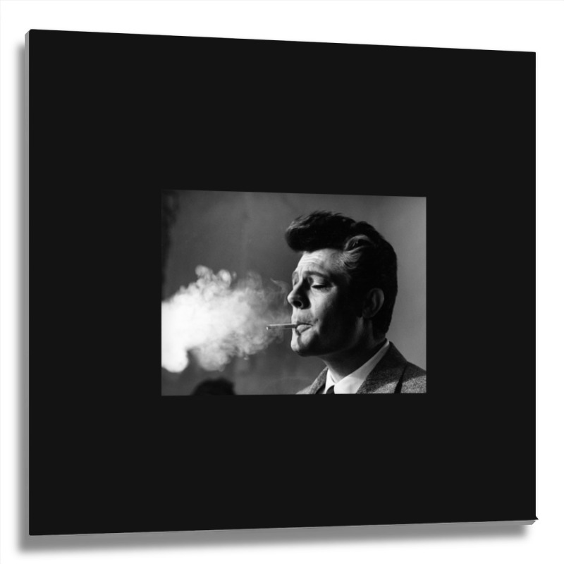 Marcello Mastroianni Gift Metal Print Square | Artistshot