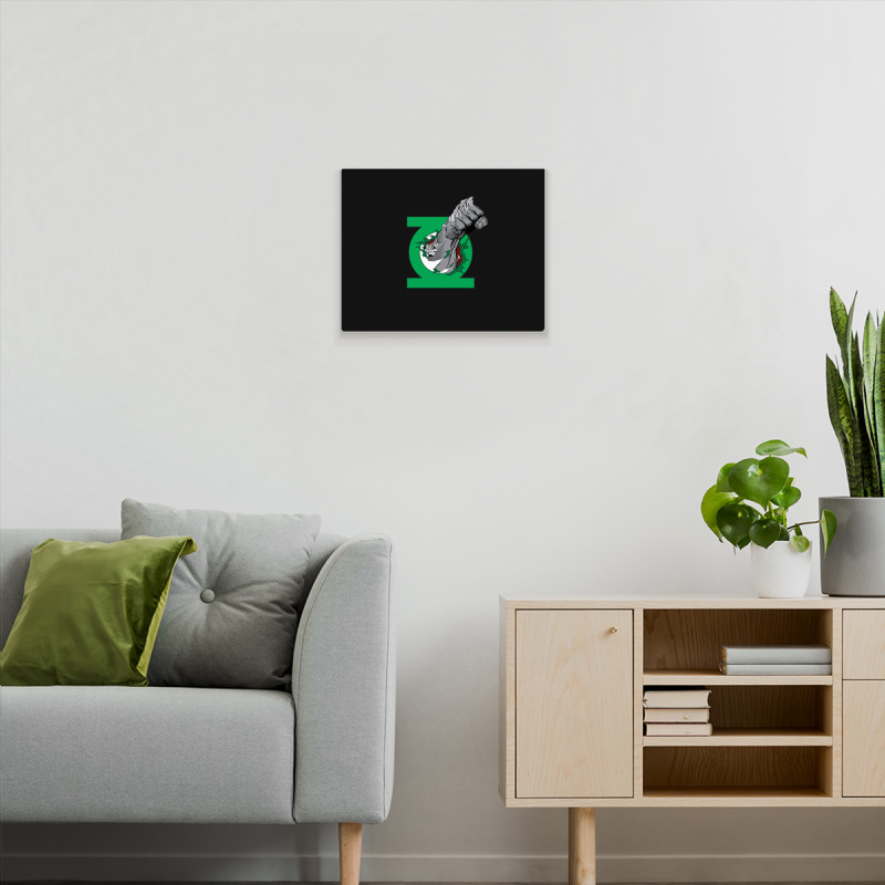 Doomsday Green Lantern,super Hero Metal Print Horizontal | Artistshot