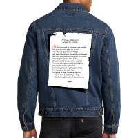 William Shakespeare's Sonnet 88 Men Denim Jacket | Artistshot