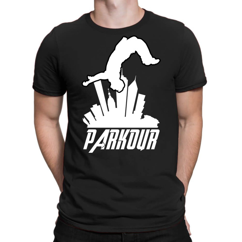 Parkour Freerunner Parkour Runner Parcour T-Shirt by atereabag | Artistshot