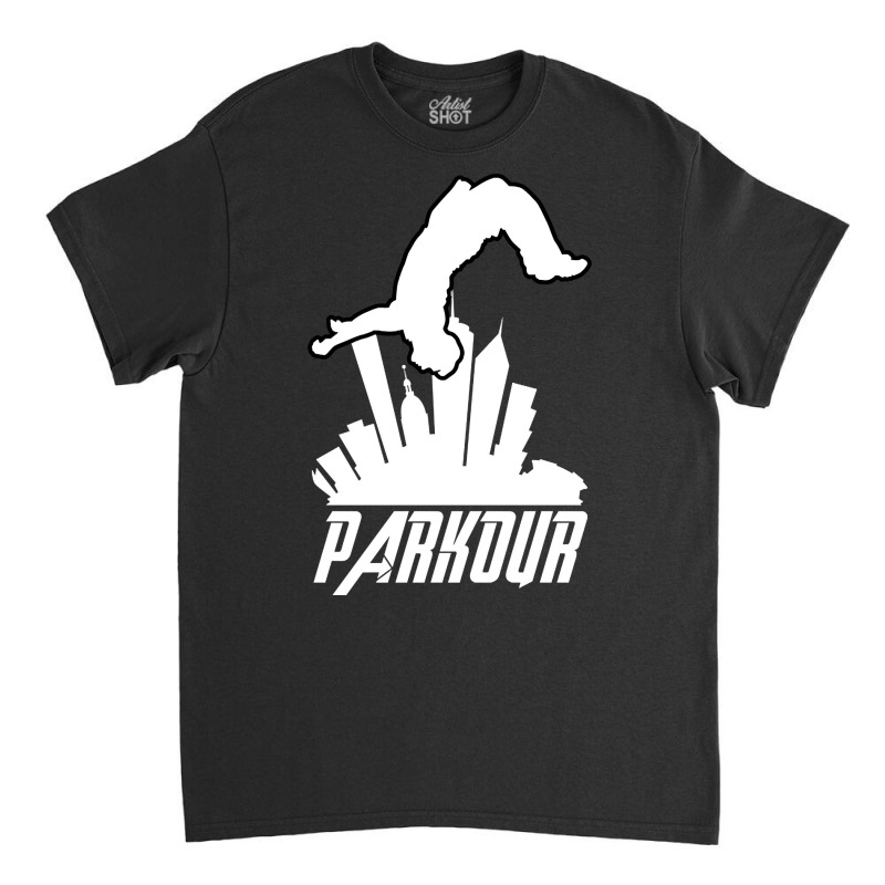 Parkour Freerunner Parkour Runner Parcour Classic T-shirt by atereabag | Artistshot