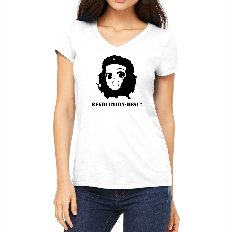 Womens Che Guevara Shirt V-Neck T-Shirt