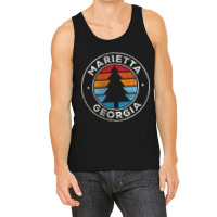 Marietta Georgia Ga Vintage Graphic Retro 70s Long Sleeve T Shirt Tank Top | Artistshot