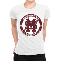 Mississippi State Baseball Ladies Fitted T-shirt | Artistshot