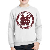 Mississippi State Baseball Youth Sweatshirt | Artistshot