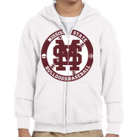 Mississippi State Baseball Youth Zipper Hoodie | Artistshot