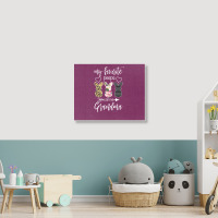 My Favorite Peeps Call Me Grandma For Dark Landscape Canvas Print | Artistshot