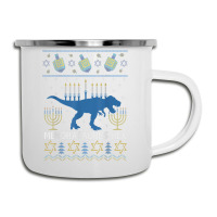 Menorasaurus Rex Funny Dinosaur Hanukkah Jewish Christmas Camper Cup | Artistshot