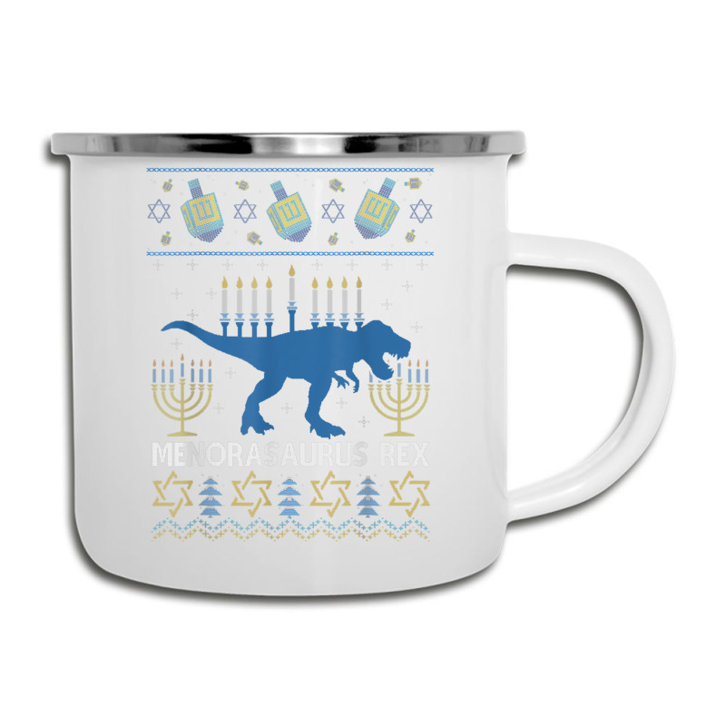 Menorasaurus Rex Funny Dinosaur Hanukkah Jewish Christmas Camper Cup | Artistshot