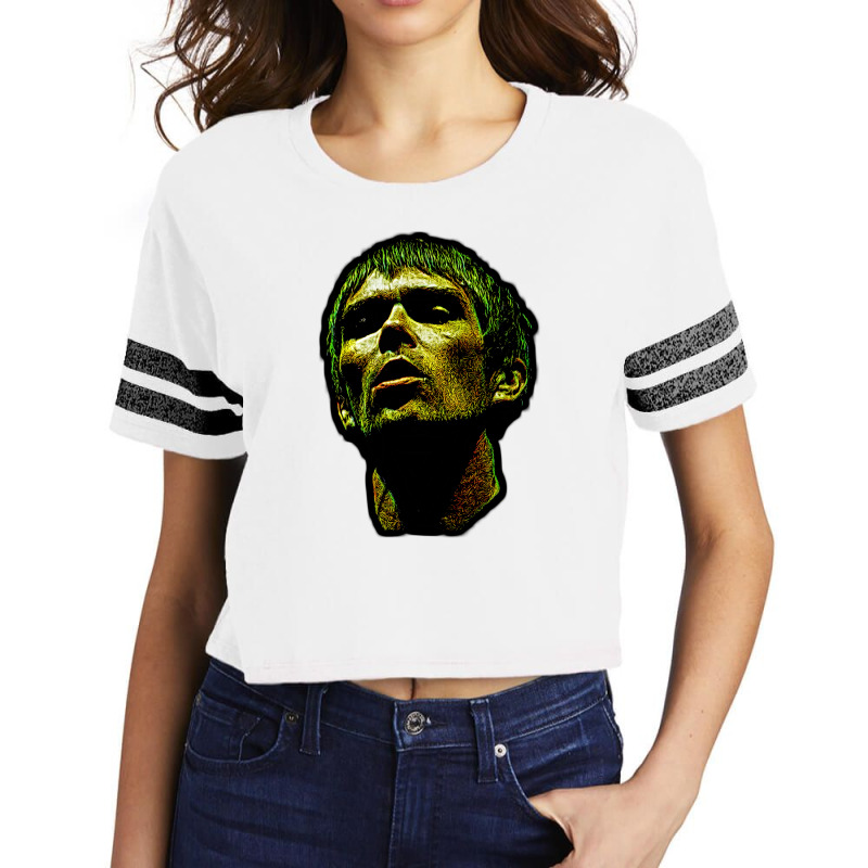 Ian Brown Scorecard Crop Tee by Garreto | Artistshot