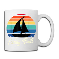 Feeling Nauti   Funny Sailing Sailboat Sail Boating Captain T Shirt Coffee Mug | Artistshot