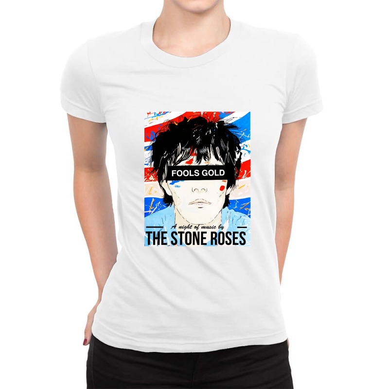 Ian Brown Ladies Fitted T-Shirt by Garreto | Artistshot