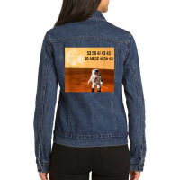 Chicgeek Space Pirate Hexadecimal T Shirt Ladies Denim Jacket | Artistshot