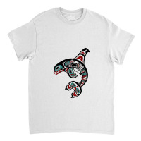 Orca Killer Whale Pacific Alaska Native American Indian Clan Classic T-shirt | Artistshot