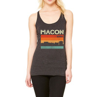 Macon Georgia Town Skyline Pullover Hoodie Racerback Tank | Artistshot