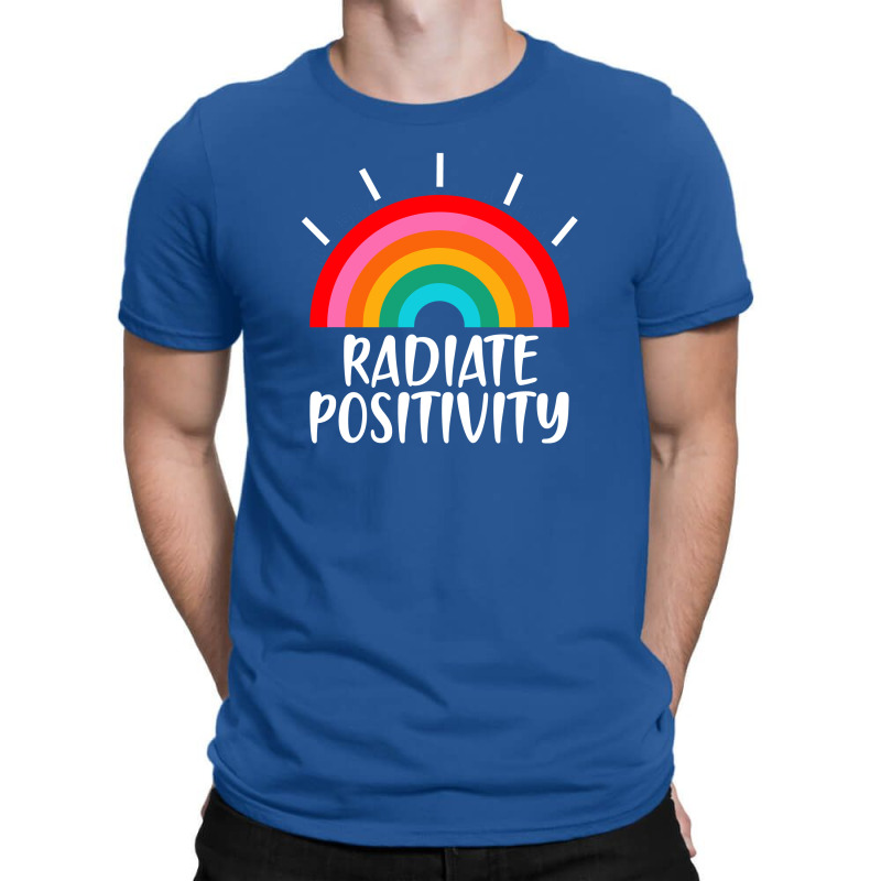 Cute Colourful Radiate Positivity Rainbow T-shirt | Artistshot