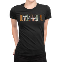 Developmental Therapy Boho Early Intervention Therapist Ladies Fitted T-shirt | Artistshot