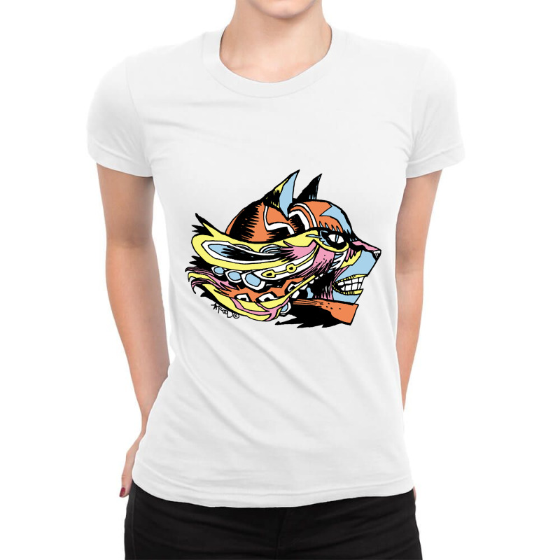 Astro Traveling Ladies Fitted T-Shirt by Kanmopsuk45 | Artistshot