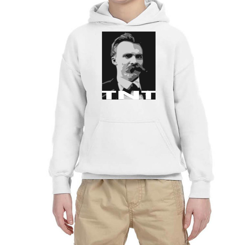 Funny Nietzsche Tnt Youth Hoodie by cm-arts | Artistshot