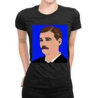 Bat Masterson Ladies Fitted T-shirt | Artistshot