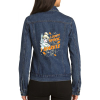 Peter Pan Tinkerbell Halloween Sparkle Ladies Denim Jacket | Artistshot