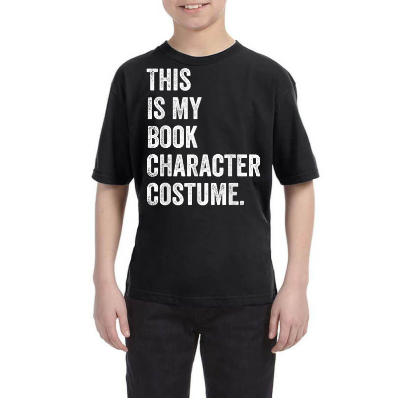 This Is My Book Character Costume Funny Halloween T Shirt Youth Tee | Artistshot