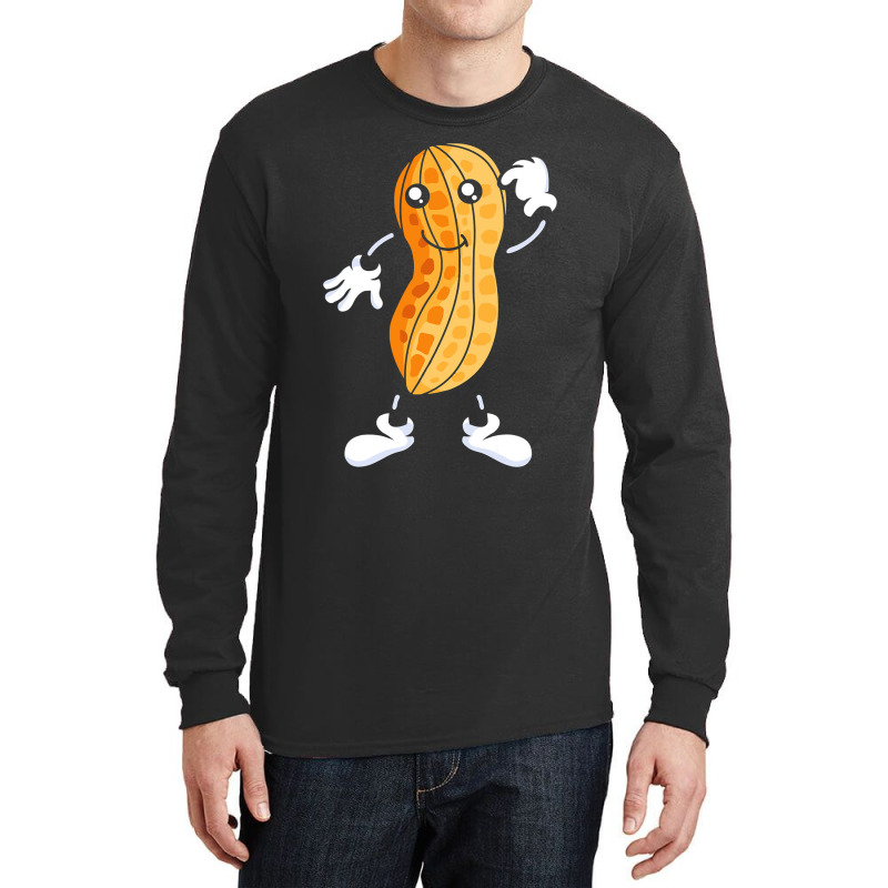 Peanut Graphic Gift, Nut Design, Peanut Design Long Sleeve Shirts | Artistshot