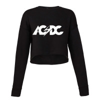 High Voltage Rock And Roll Cropped Sweater | Artistshot