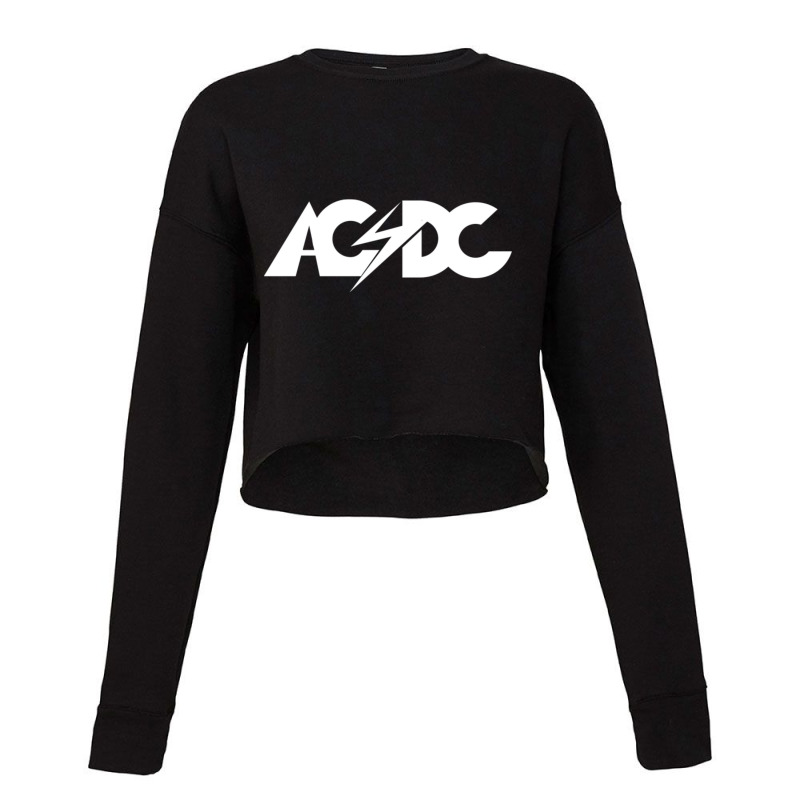 High Voltage Rock And Roll Cropped Sweater by cm-arts | Artistshot