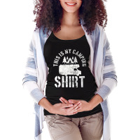 Camping Trailer Camper Van Mobile Home Caravan Motorhome Maternity Scoop Neck T-shirt | Artistshot